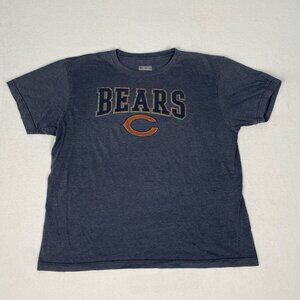 NFL Team Apparel Chicago Bears Cutler Graphic Navy Blue Tee Size XL